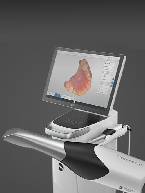 sirona primescan scanner